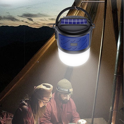 Solar Camping Lantern Speaker - Portable Audio & Light Combo