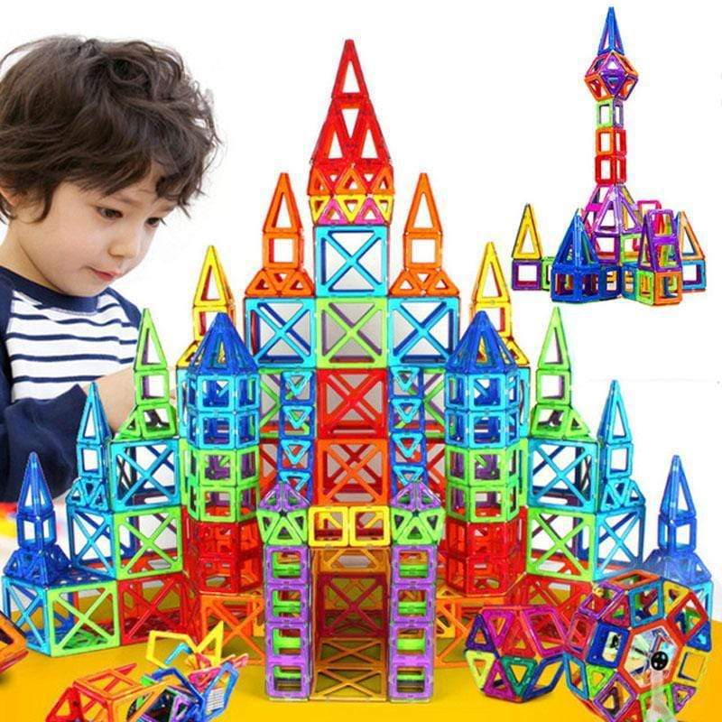 Magnetic Building Blocks DIY Set - Safe ABS Toys for Kids