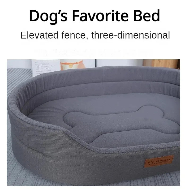 Dog Cushions Fluffy Pet Bed - Large & Small Dogs