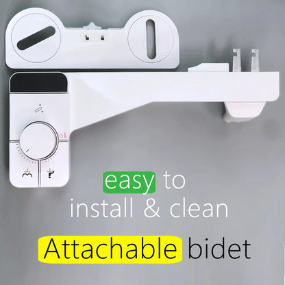 Bidet Attachment Non-Electric Slim Self-Cleaning Nozzles